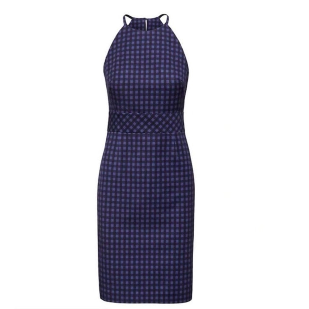 Banana Republic gingham dress, size 0 - Picture 2 of 7